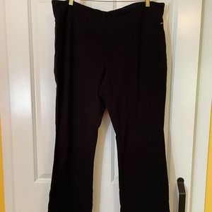 Jockey black yoga pants